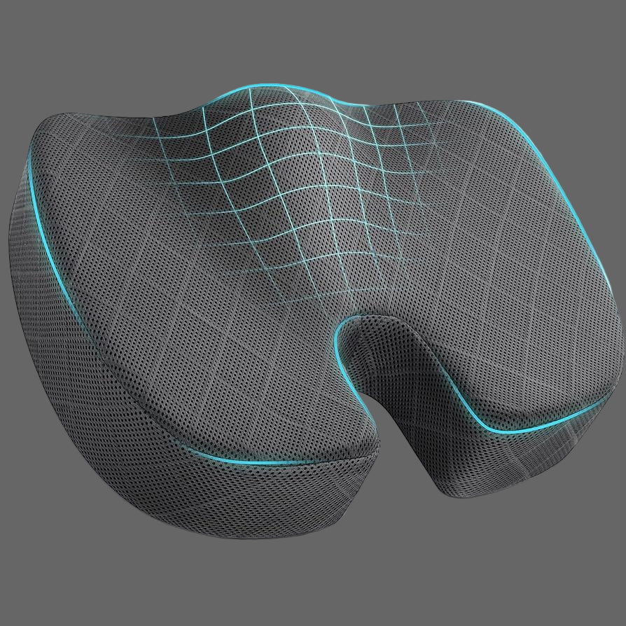 Tailbone pain relief Cushion for car - Tailbone cushion - Backbone pain releif Cushion - Car Seat Tailbone cushion