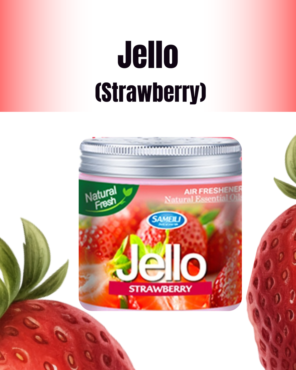 Jello Gel Car Perfume 220g – Long-Lasting Air Freshener Gel for Cars, Homes & Offices – Premium Scent & Odor Eliminator