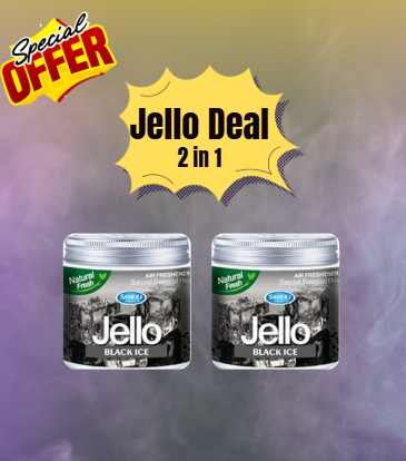 Jello Gel Perfume (Bundle of 2) Fresh, Elegant & Long-Lasting Scents - Jello Car Air Freshner