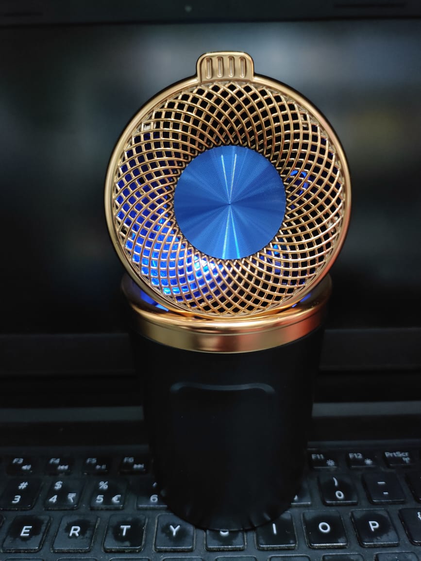 Luxury LED Ash Tray with Ceramic Inner | LED Ashtray for car | Ceramic Ash tray | Car ash trays with ceramic inner