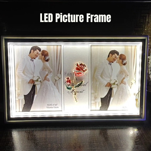 Rectangle Shape LED Picture frame | LED Heart Shape photo Frame | Customize Picture Frame with LED Light