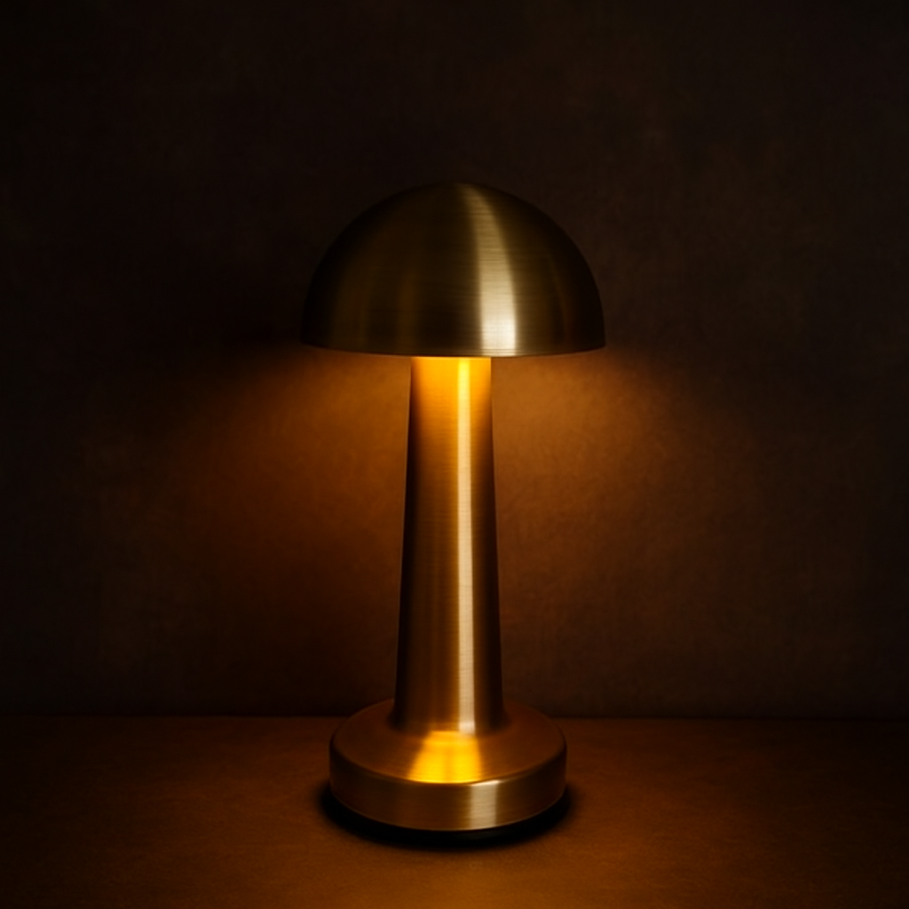 Modern Touch Sensor Table Lamp with 3 Light Modes – USB Rechargeable LED Night Light for Home & Office -